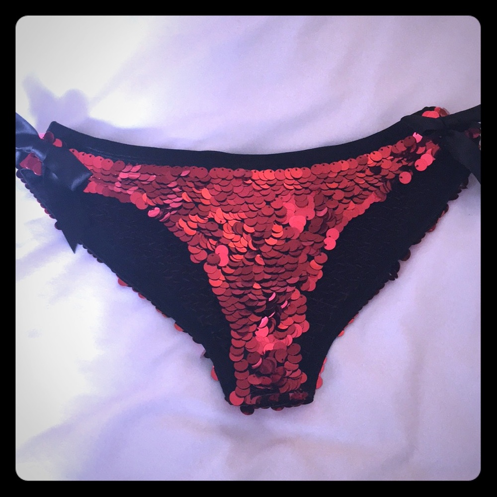 Red Sequin Bottoms for Costume